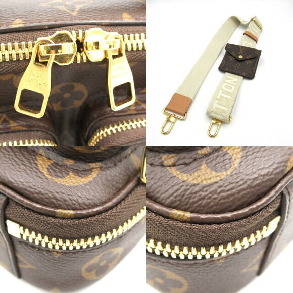 Louis Vuitton Utility Crossbody Bag Canvas Monogram Brown - Picture 10 of 10